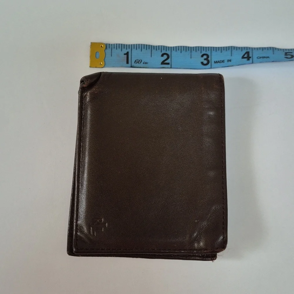 Brown Leather Ralph Lauren Men's Wallet